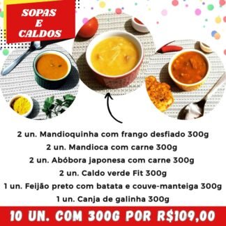 KIT SOPAS 10UN. 300ml