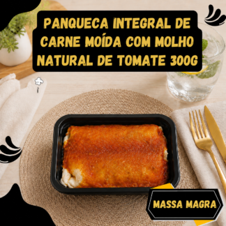 5un Panqueca integral de carne moída ao molho natural de tomate 300g